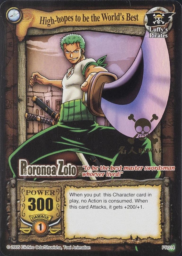 High-Hopes To Be The World's Best [Bandai Exclusive Promo] PR014