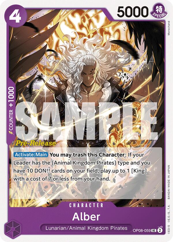 Alber [Pre-Release] OP08-059