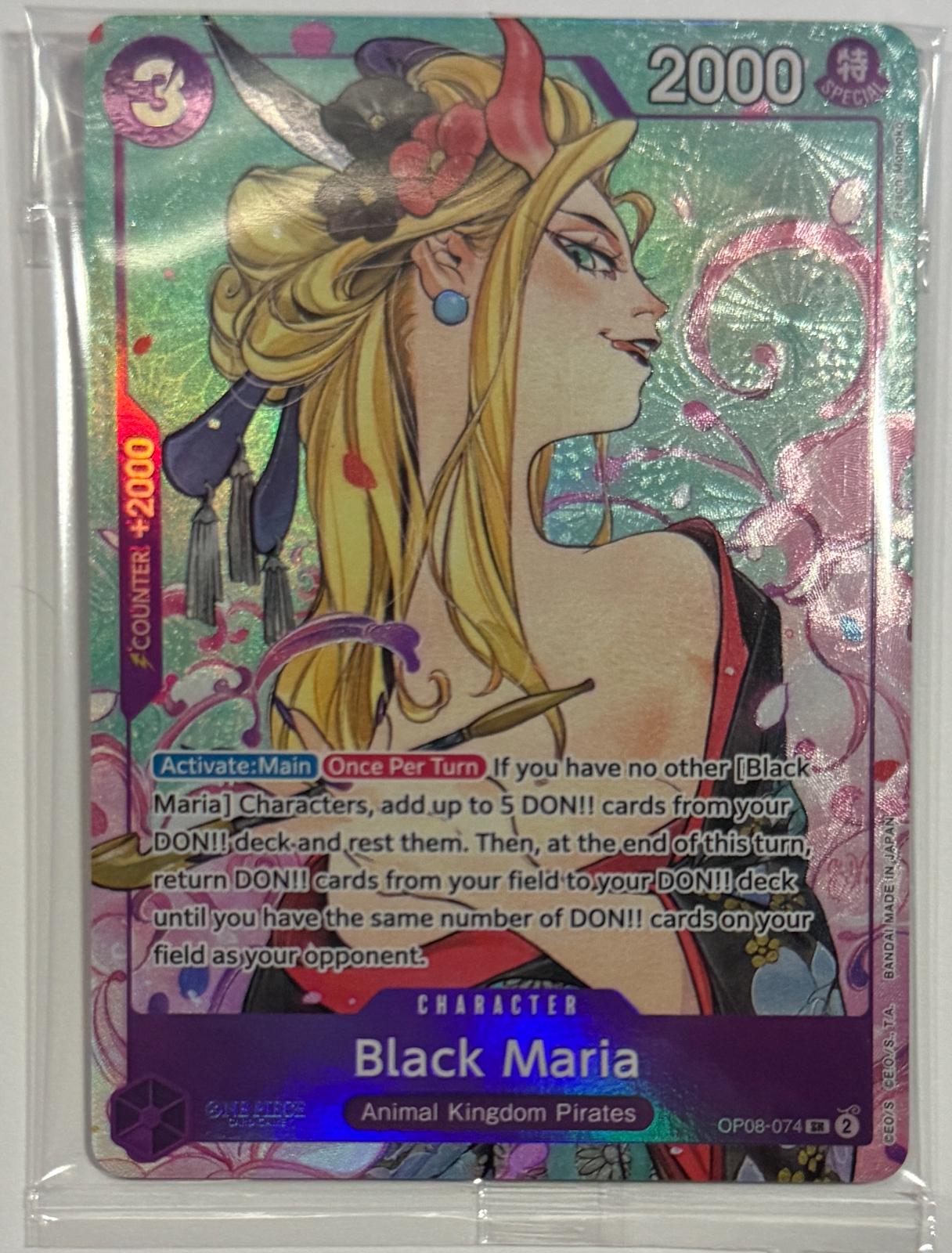 Black Maria [Promo] OP08-074