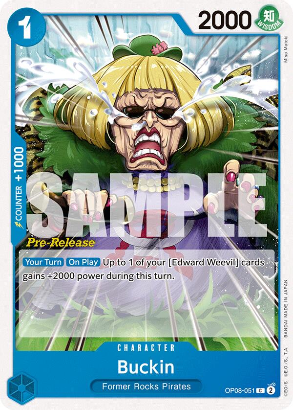 Buckin [Pre-Release] OP08-051