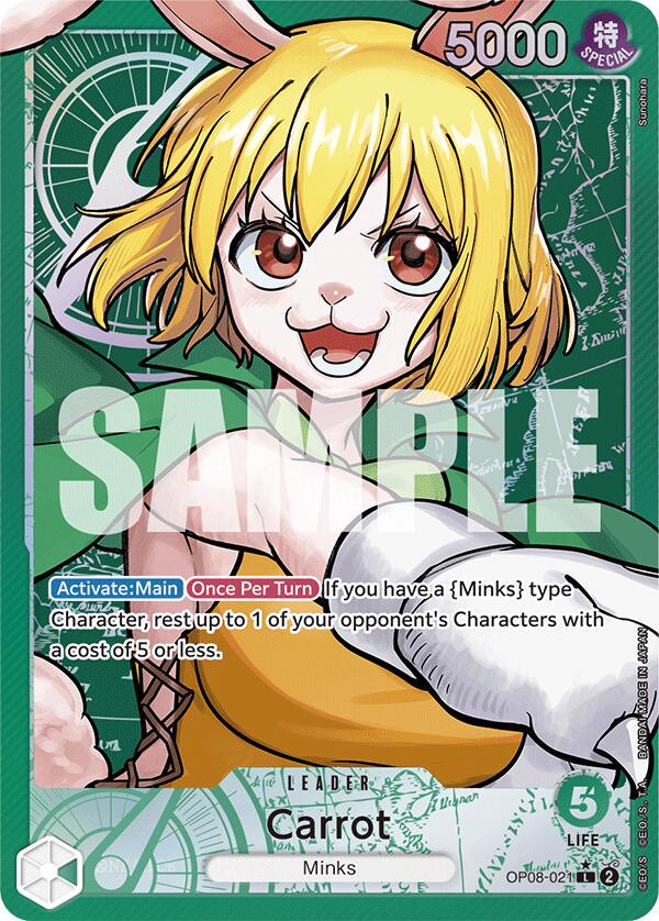 Carrot [Alternate Art Foil] OP08-021