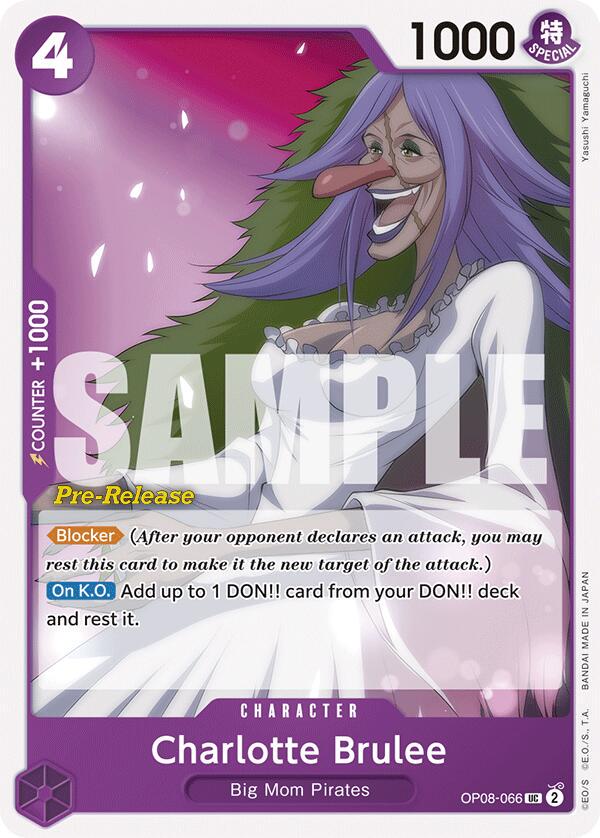 Charlotte Brulee [Pre-Release] OP08-066
