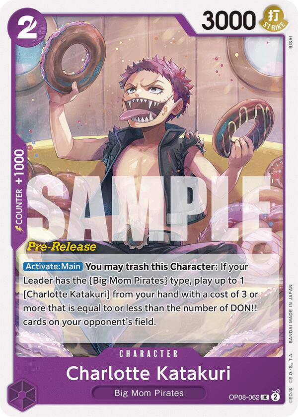 Charlotte Katakuri [Pre-Release] OP08-062