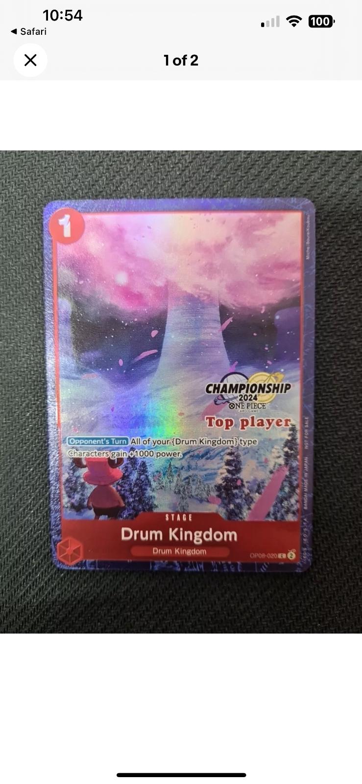 Drum Kingdom [Top Player] OP08-020