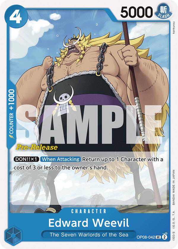 Edward Weevil [Pre-Release] OP08-042