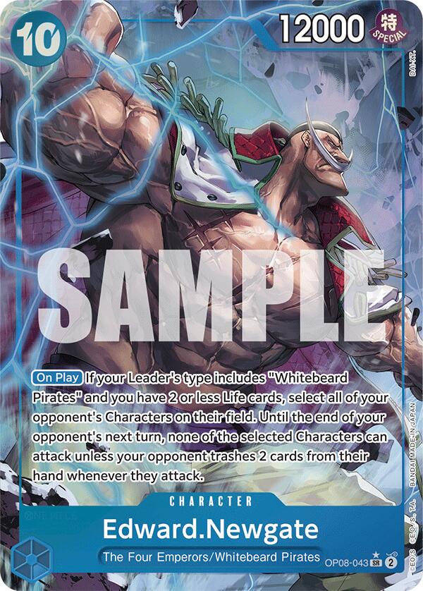Edward.Newgate [Alternate Art] OP08-043