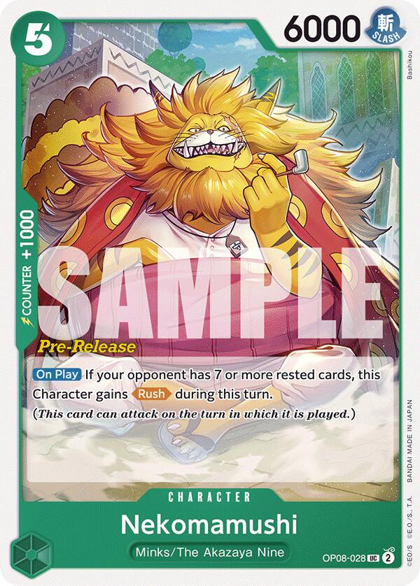 Nekomamushi [Pre-Release] OP08-028