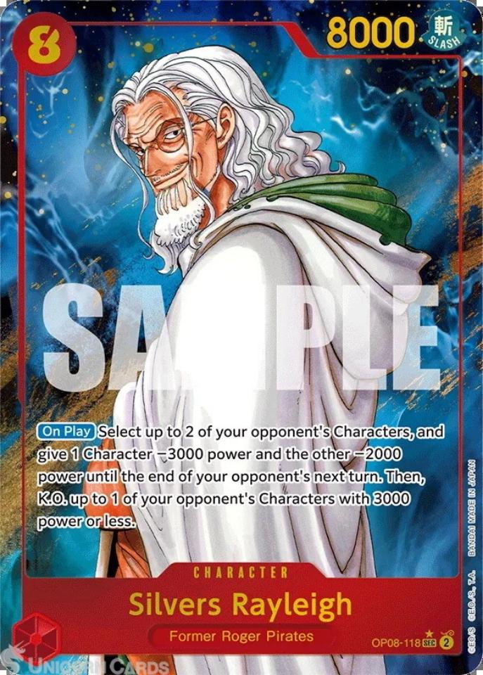 Silvers Rayleigh [Alternate Art] OP08-118