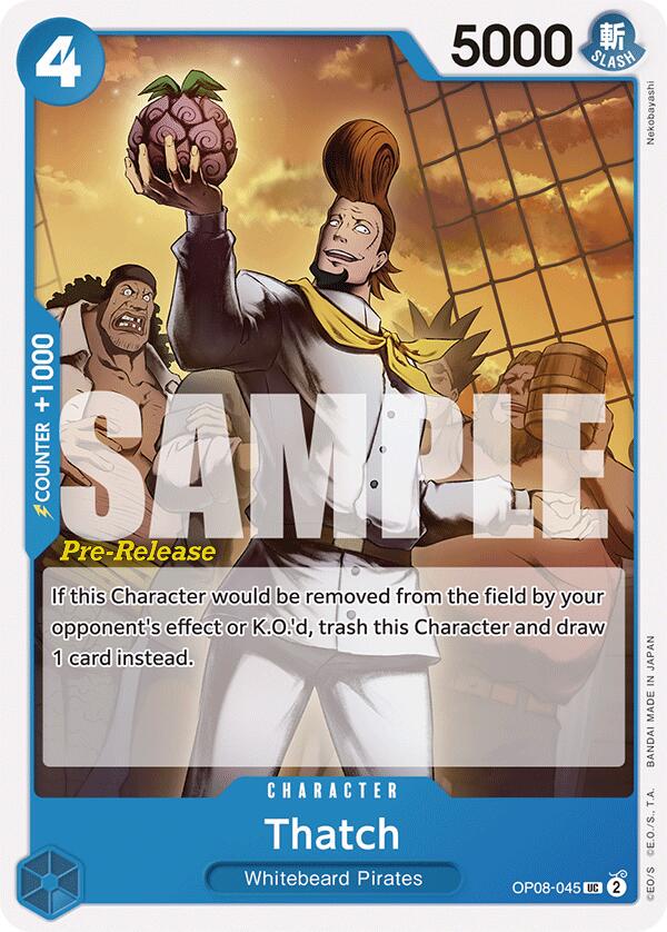 Thatch [Pre-Release] OP08-045