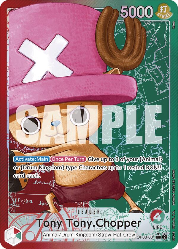 Tony Tony.Chopper [Alternate Art] OP08-001
