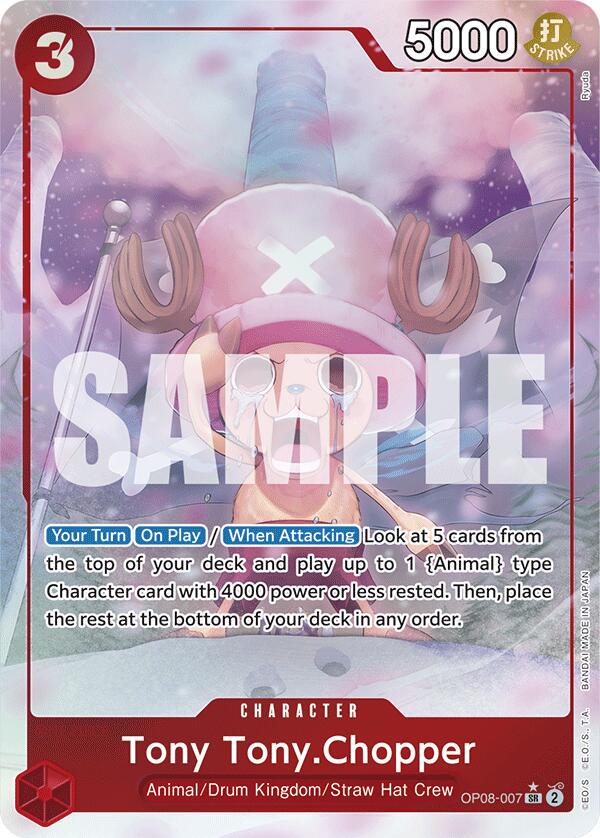 Tony Tony.Chopper [Alternate Art] OP08-007