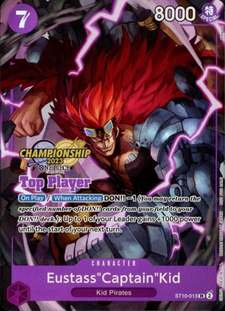 EustassCaptainKid [Championship 2023 Top Player] ST10-013