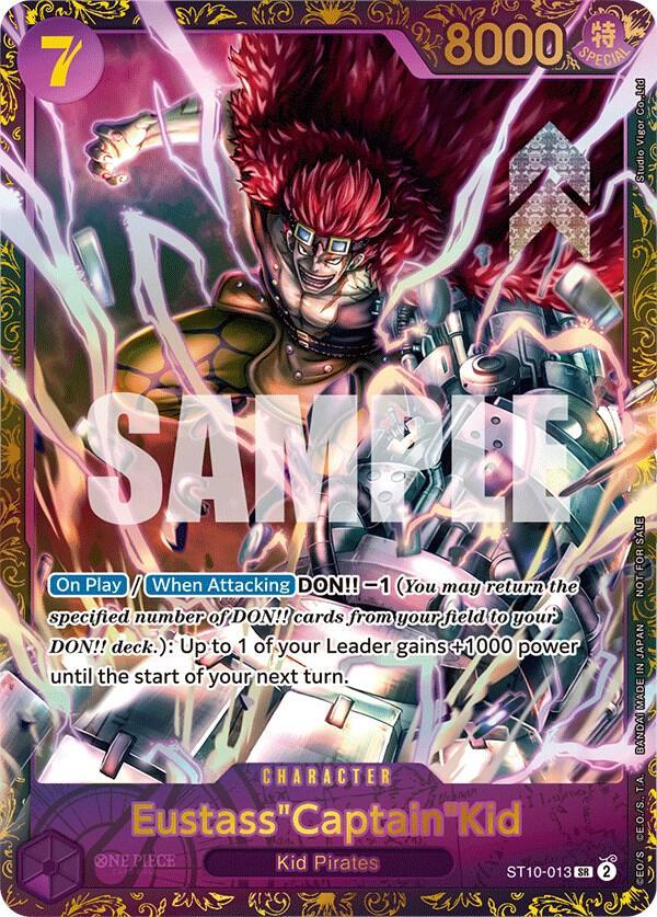 EustassCaptainKid [Top 32 Regional Prize] ST10-013