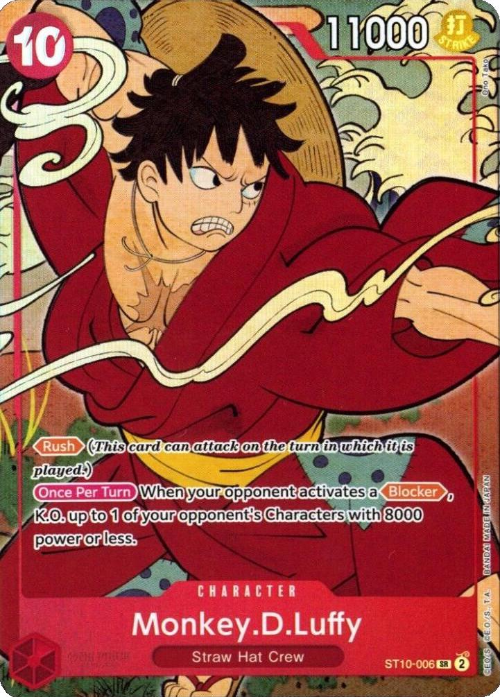 Monkey.D.Luffy [Anniversary] ST10-006