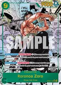 Roronoa Zoro [Alternate Art Manga] OP06-118