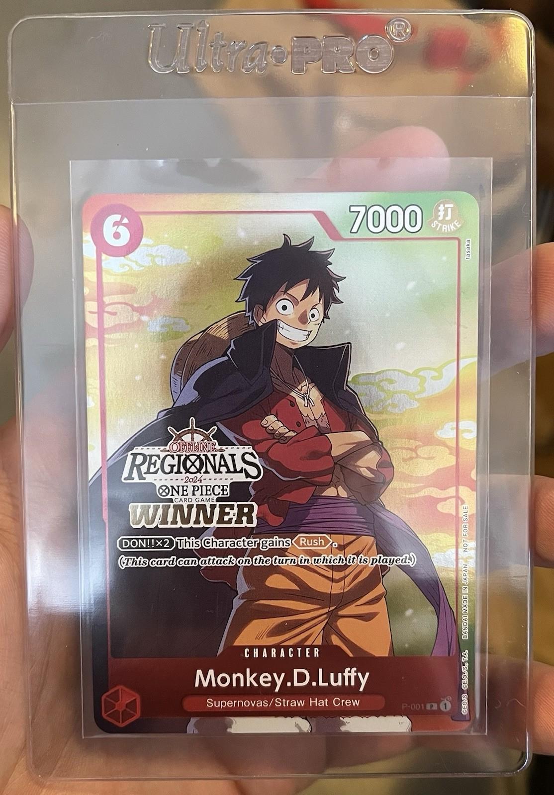 Monkey.D.Luffy [Offline Regionals Winner] P-001