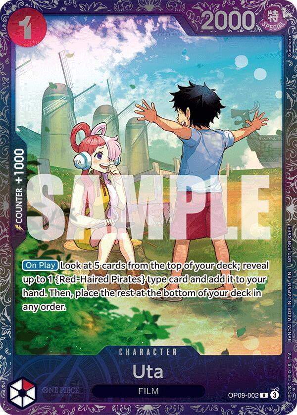 Uta [Treasure Cup] OP09-002
