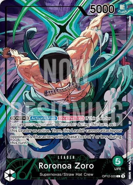 Roronoa Zoro [Playmat Limited Edition] OP12-020