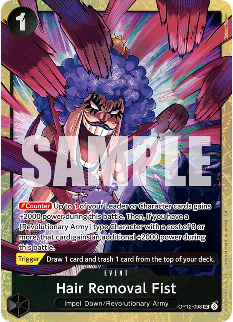 Hair Removal Fist [Best Selection] OP12-098