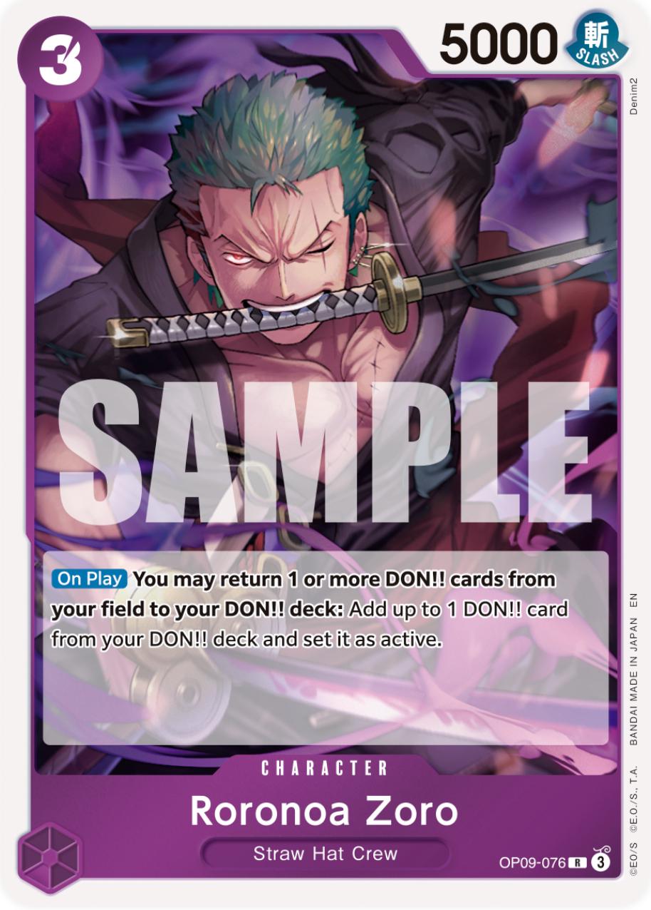 Roronoa Zoro [PRB-02] OP09-076
