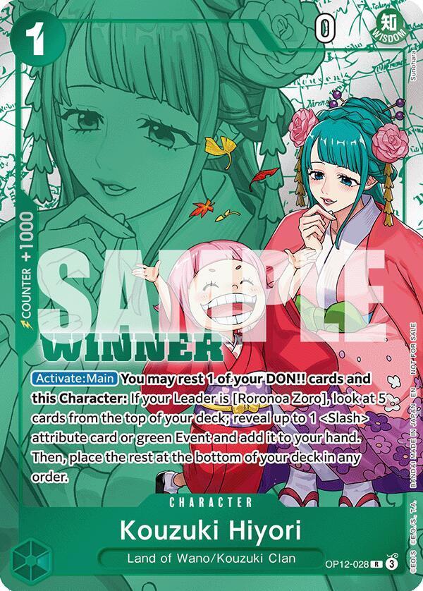 Kouzuki Hiyori [Winner] OP12-028