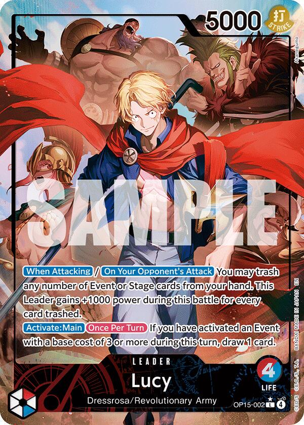 Lucy [Alternate Art Foil] OP15-002