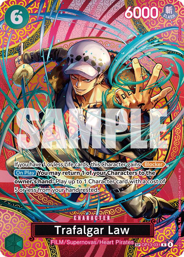 Trafalgar Law [SP Foil] OP13-031