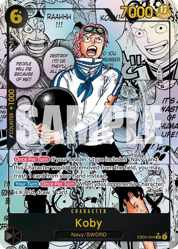 Koby [Alternate Art Manga] EB04-044