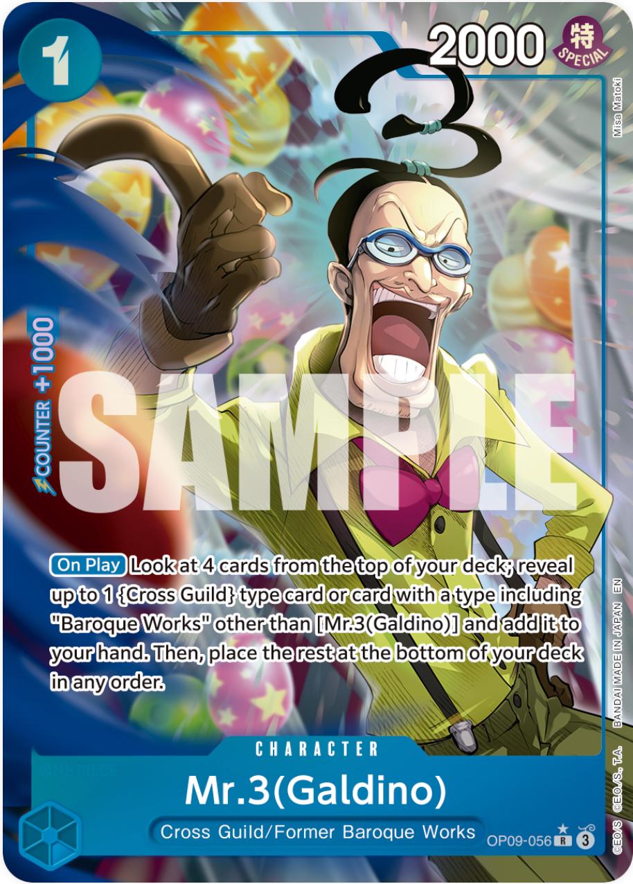Mr.3 Galdino [Alternate Art PRB-02] OP09-056