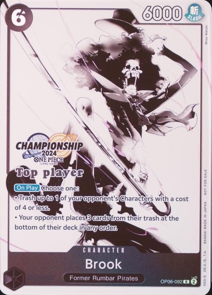 Brook [Championship 2024 Top Player Vol. 2] OP06-092
