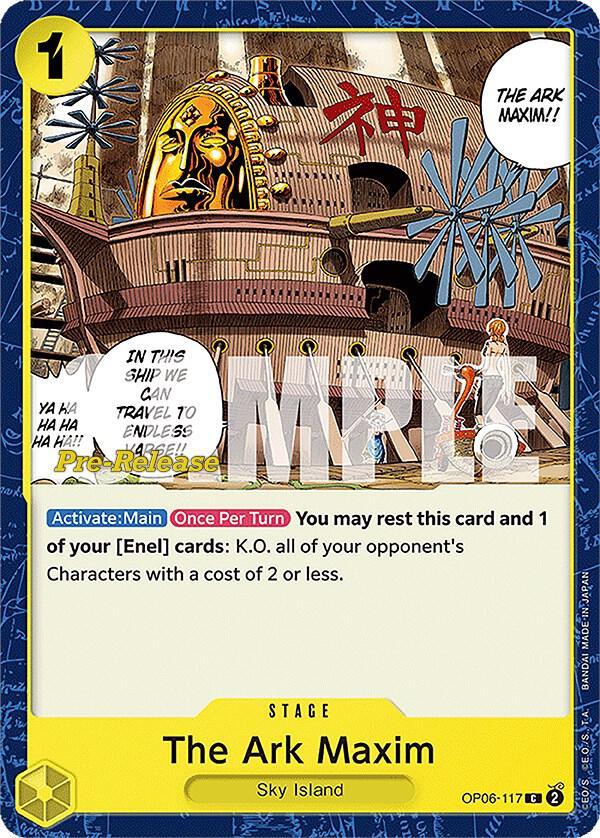 The Ark Maxim [Pre-Release] OP06-117