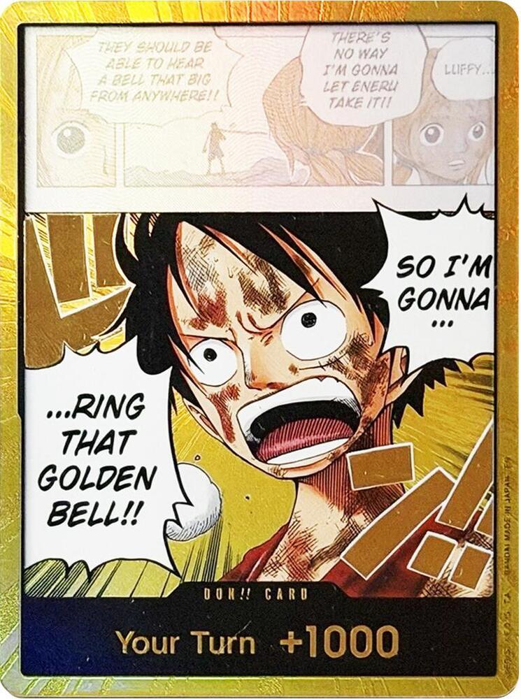 DON!! Card [Luffy Gold]