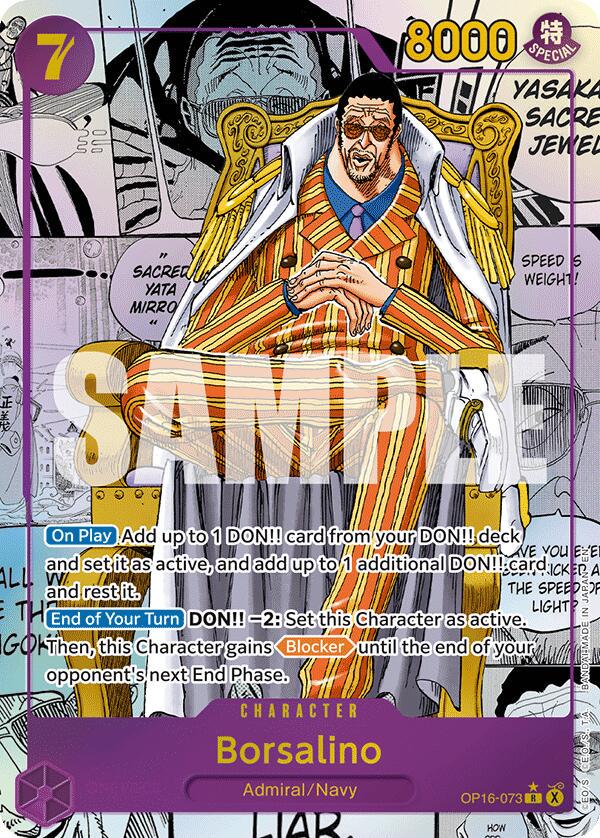 Borsalino [Manga] OP16-073