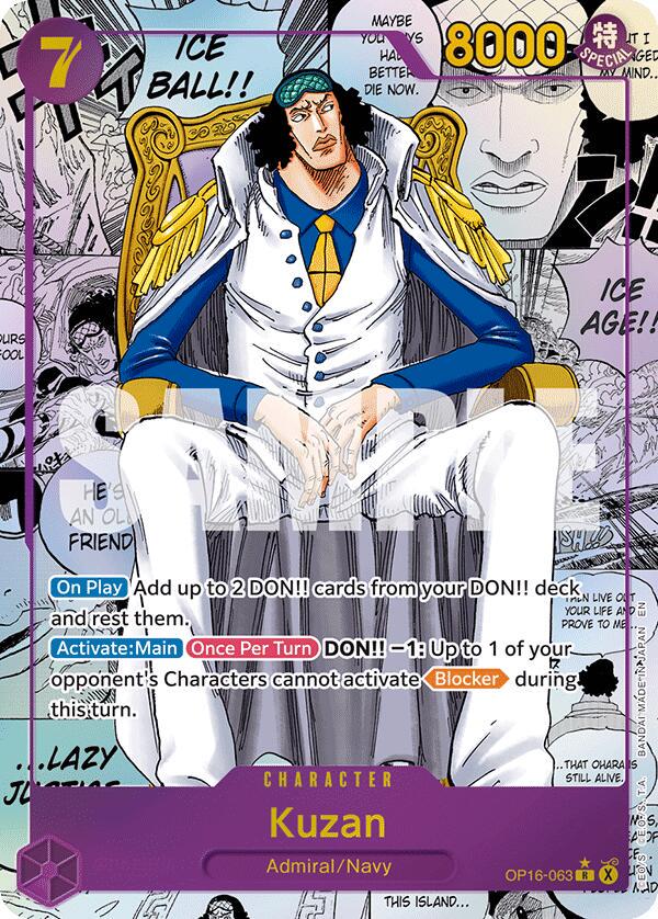 Kuzan [Manga] OP16-063