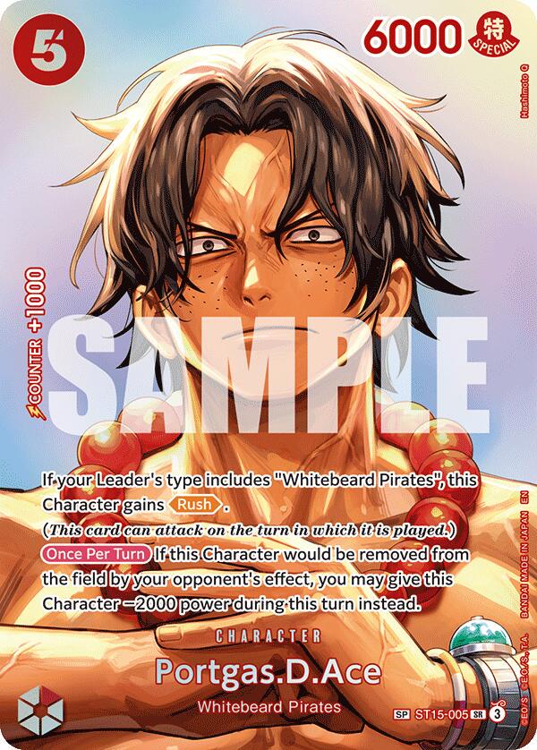 Portgas.D.Ace [SP Foil] ST15-005