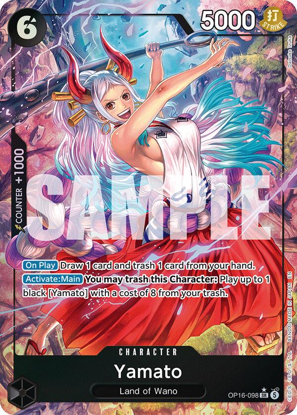 Yamato [Alternate Art] OP16-098
