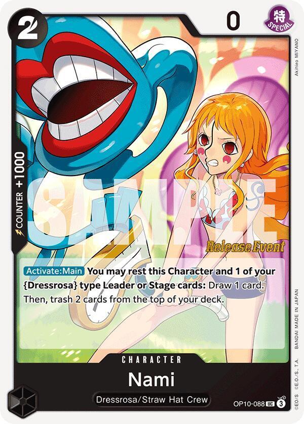 Nami [Release Event] OP10-088