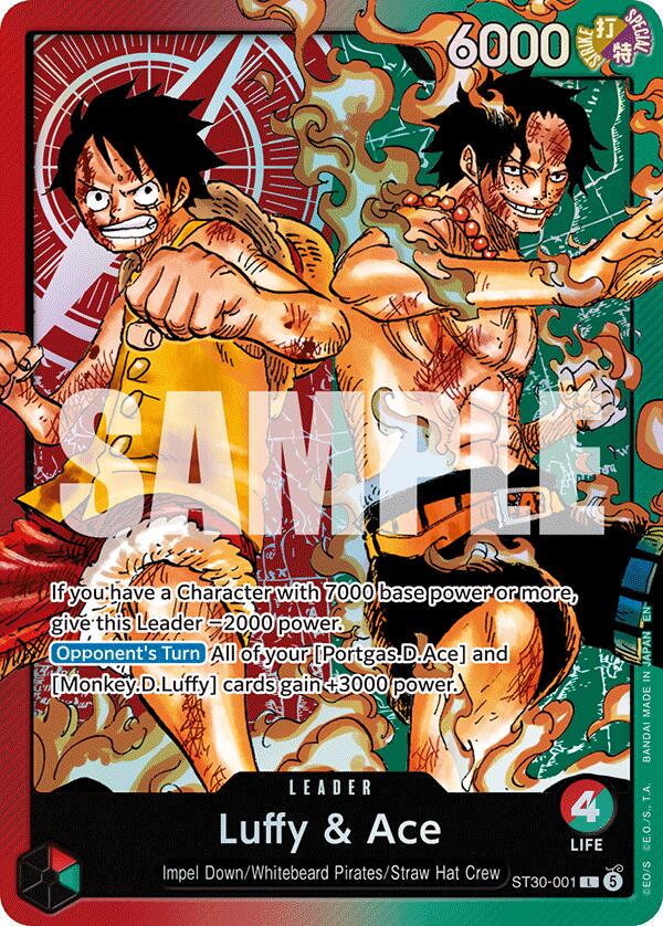 Luffy & Ace ST30-001