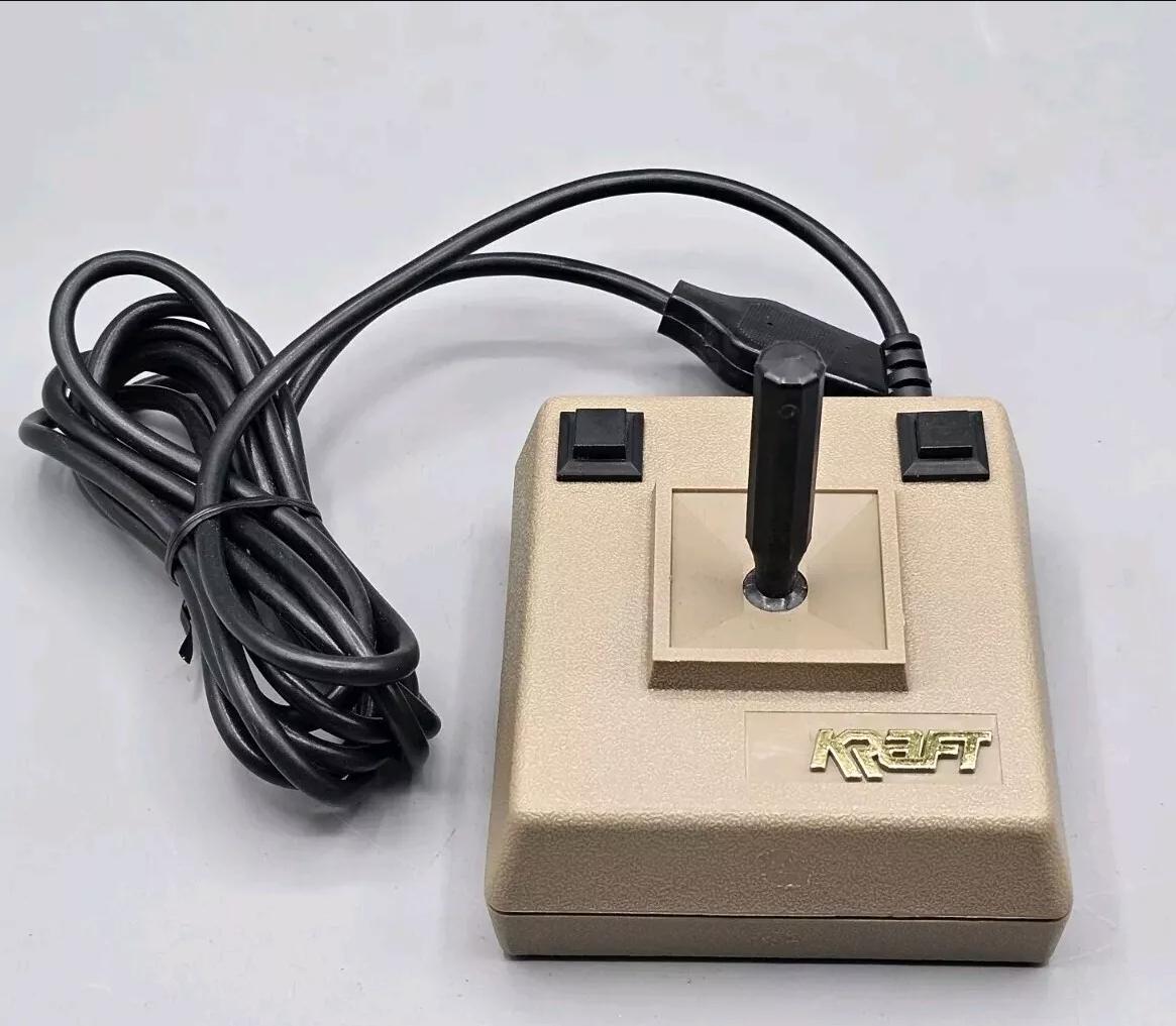 Kraft 2-Button 9 Pin Joystick [Beige]