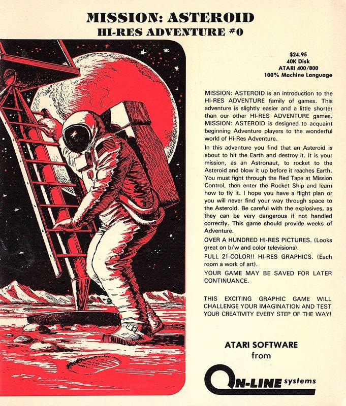 Mission Asteroids