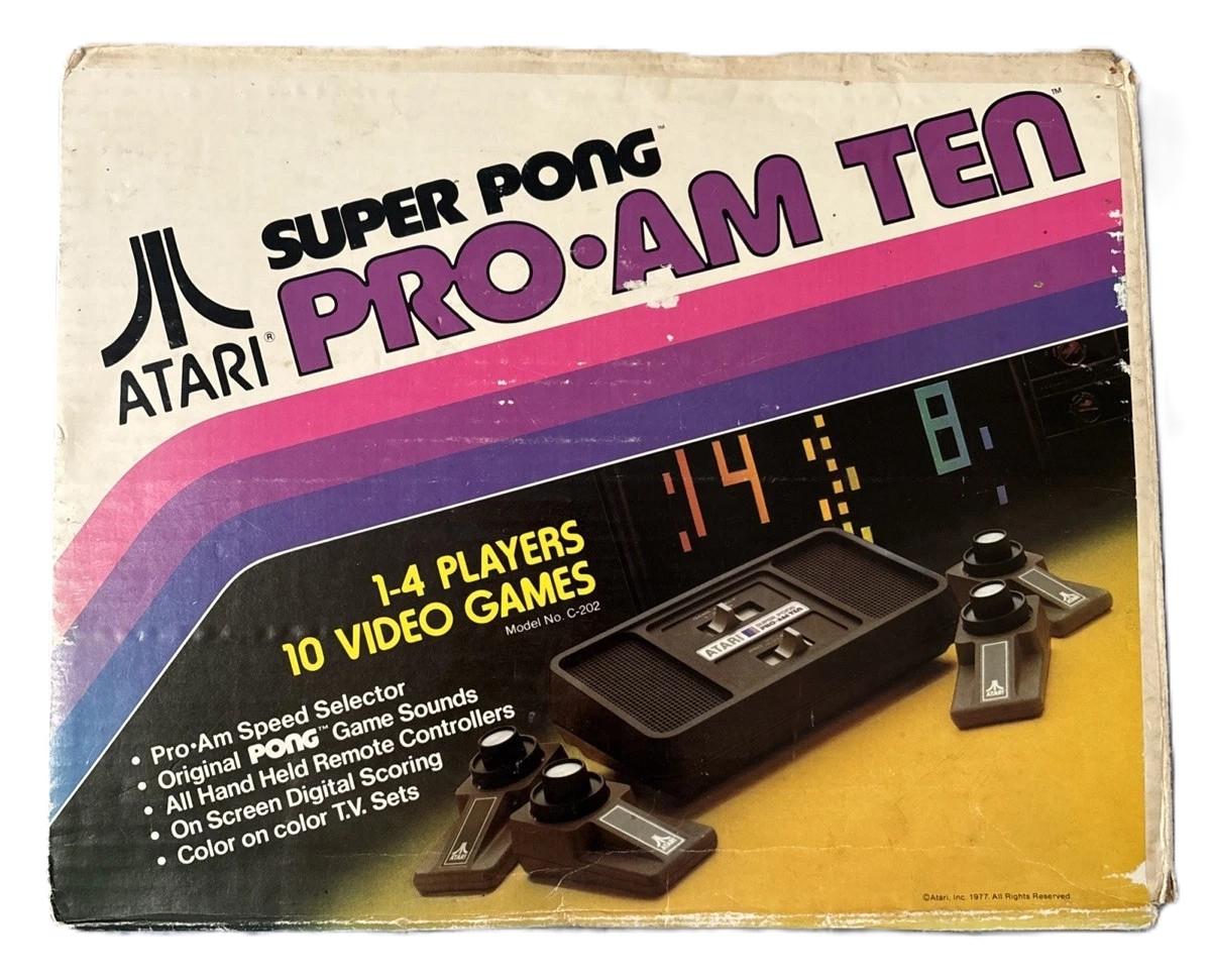 Atari Super Pong Pro-Am Ten