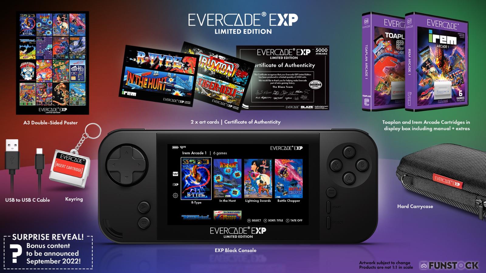 Evercade EXP Black Limited Edition