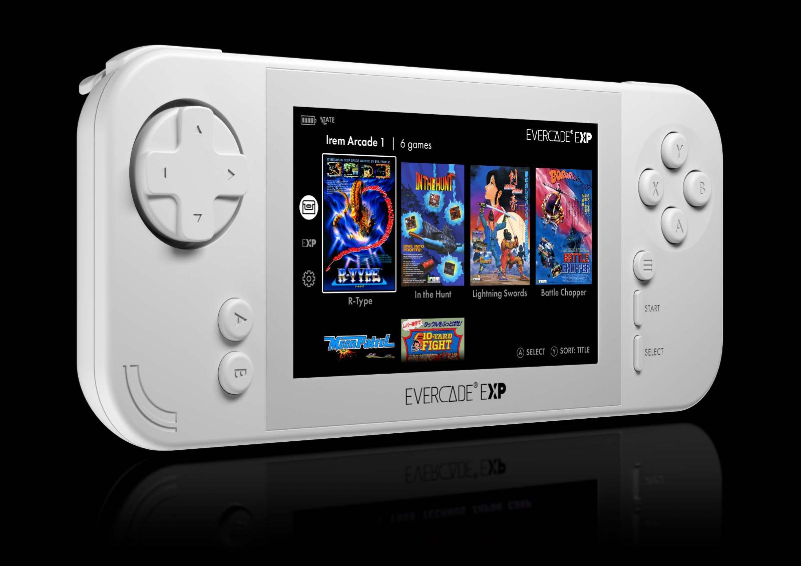 Evercade EXP White Edition