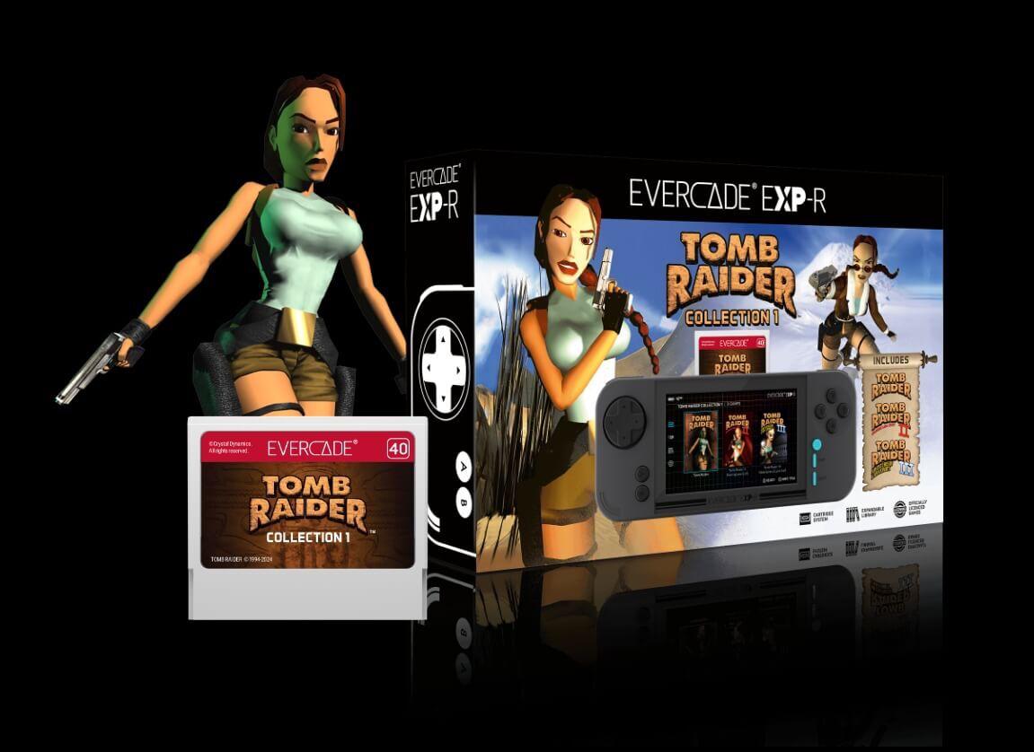 Evercade EXP-R Tomb Raider Edition