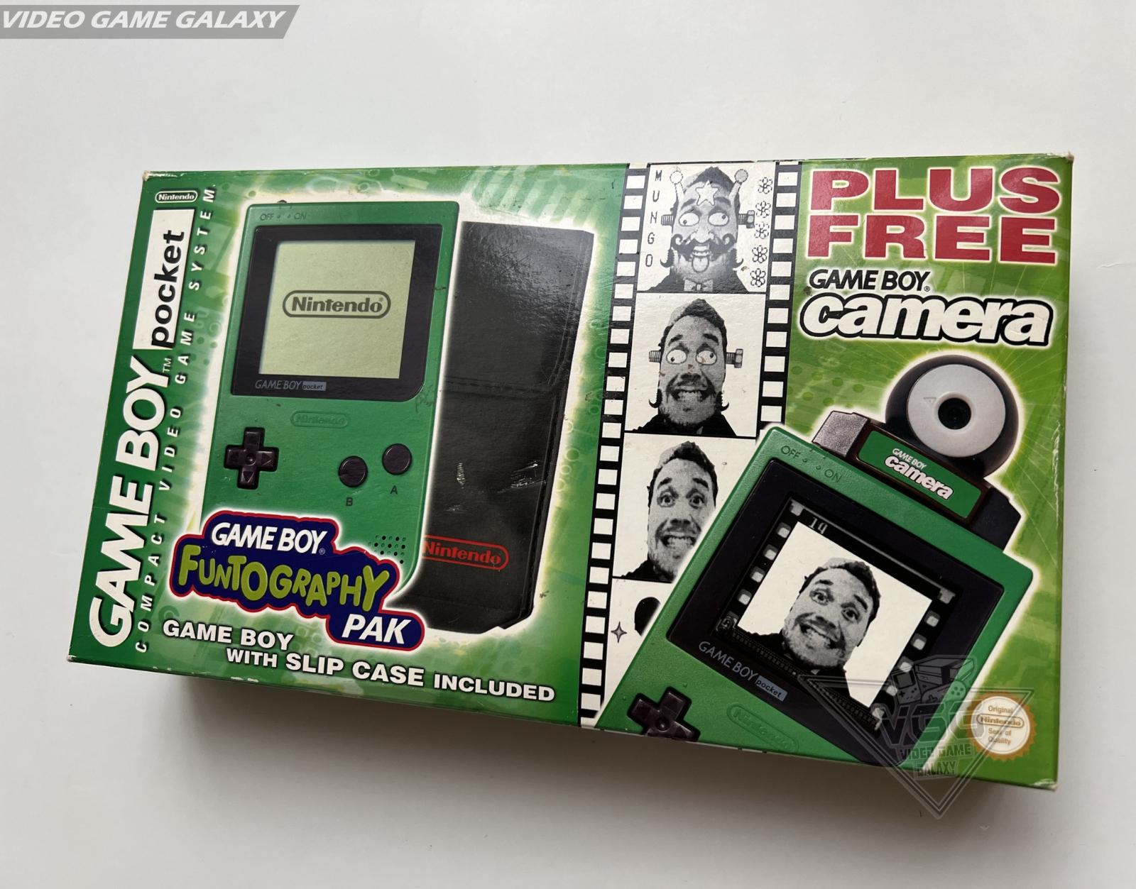 Game Boy Pocket Green Funtography Pak