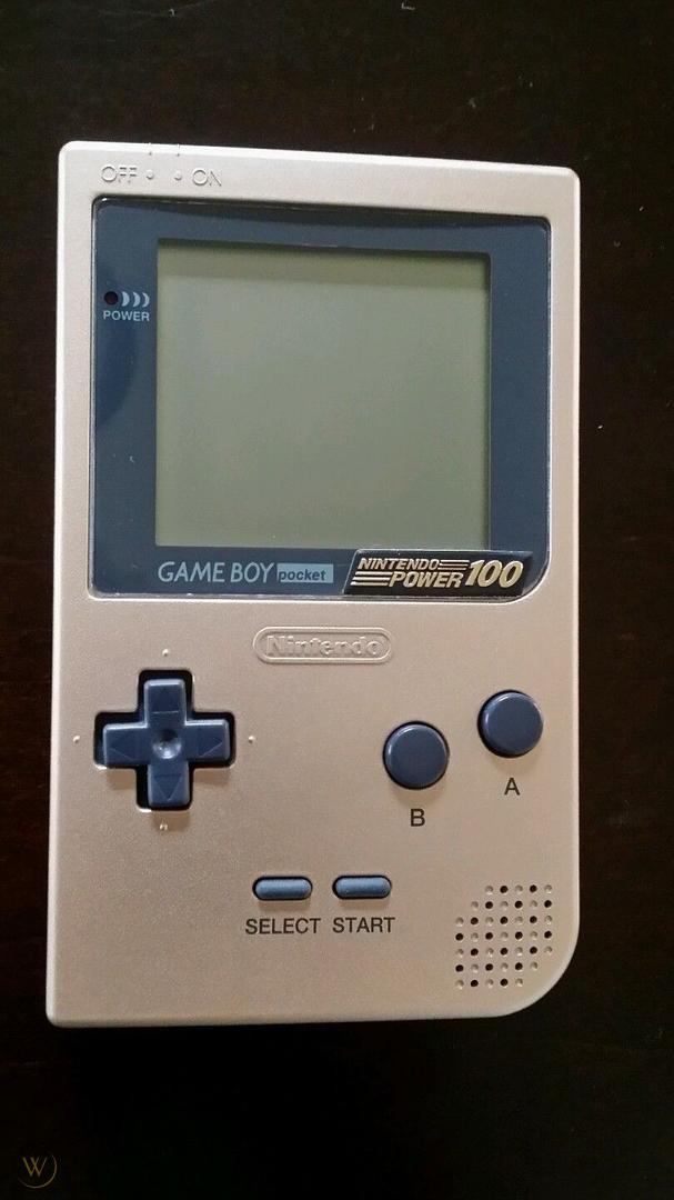 Gold Nintendo Power 100 Gameboy Pocket