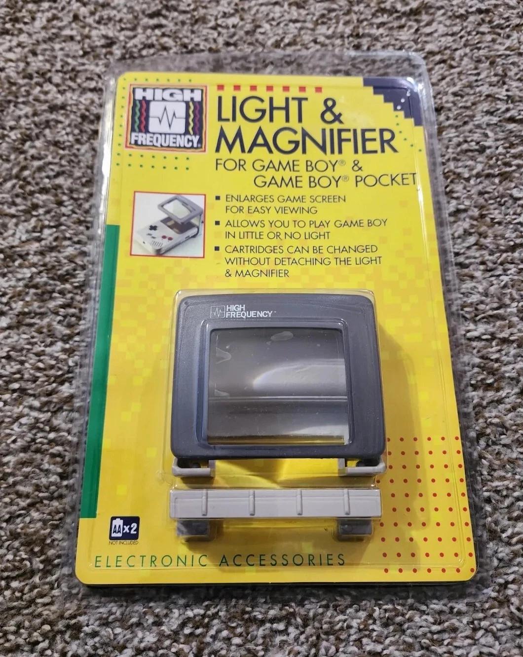 High Frequency Game Boy Light & Magnifier