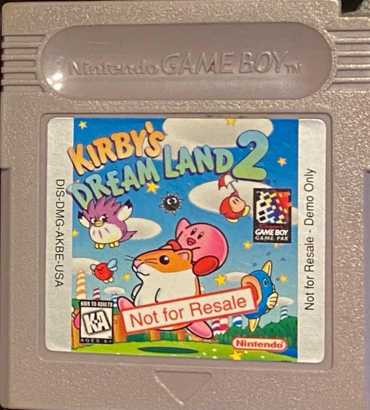 Kirby’s Dream Land 2 [Not for Resale]
