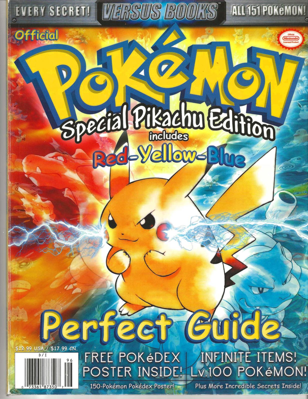 Pokemon Special Pikachu Edition: Red, Yellow, Blue [Perfect Guide]