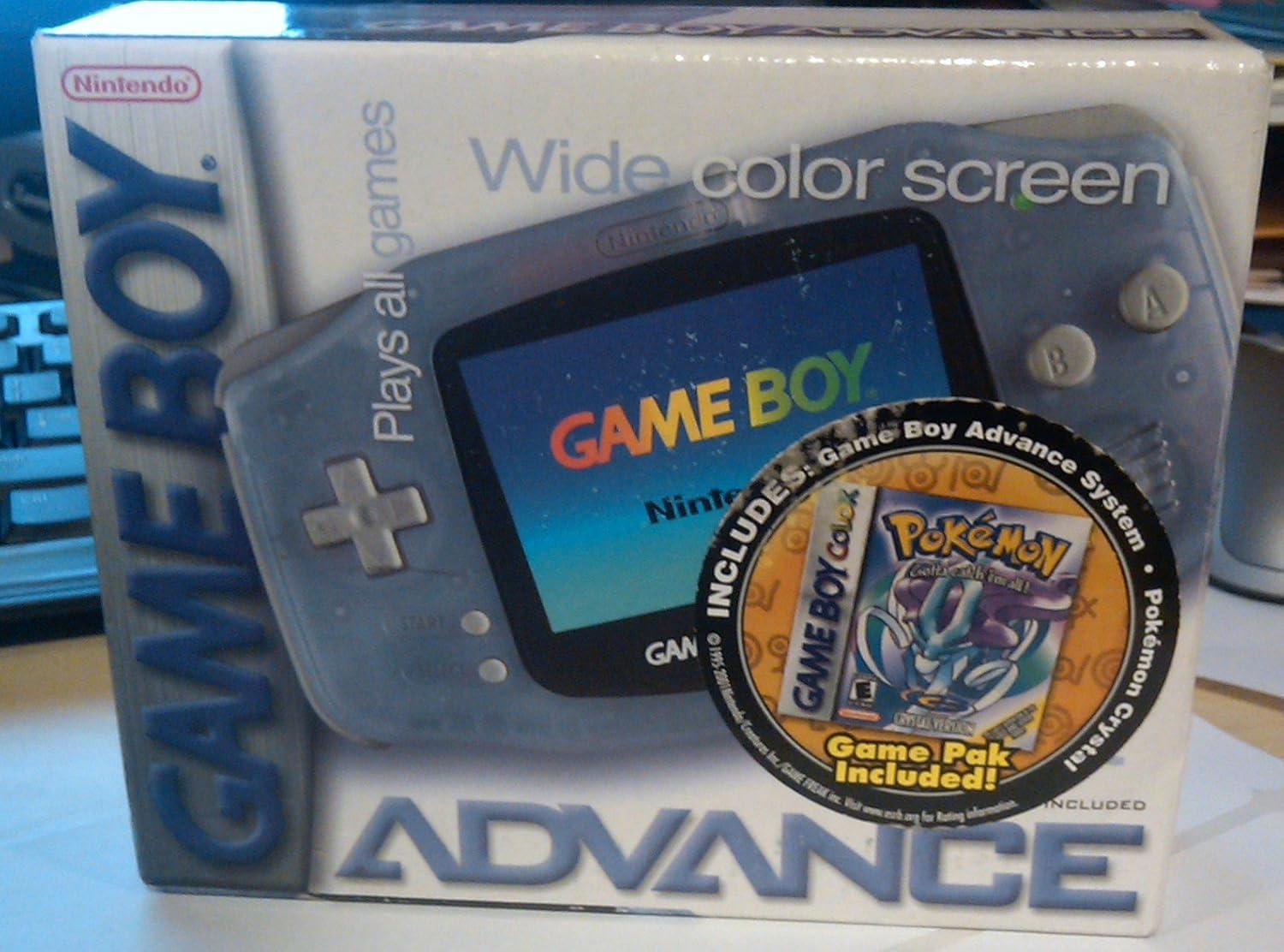 Gameboy Advance Console [Pokemon Crystal Bundle]